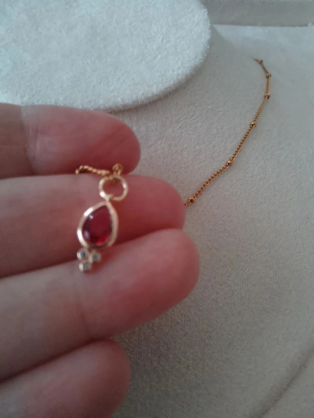 Collier pendentif serti à l'orientale – photo 3